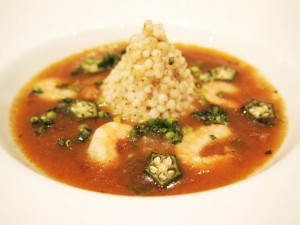 ソルガムきびのガンボスープ