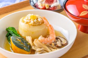 京風おばんざい　カブのソルガムきび詰め