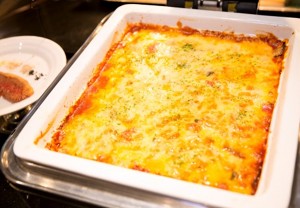 ソルガムきびと野菜のラタトゥーユの豆乳グラタン