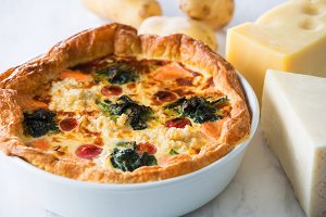 ソルガムと北海道産ポテトのキッシュ