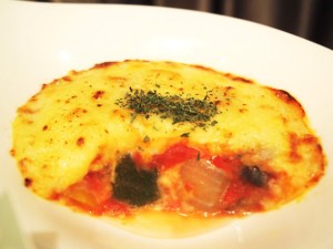 ソルガムきび&ラタトゥイユの豆乳グラタン