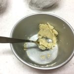 ホワイトソルガムと鶏肉のフリカッセ_ブールマニエ作り