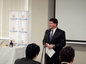 在札幌米国総領事館 ジャスティン・トール領事