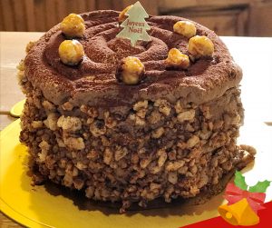 Gluten free ヘーゼルナッツのチョコレートケーキ