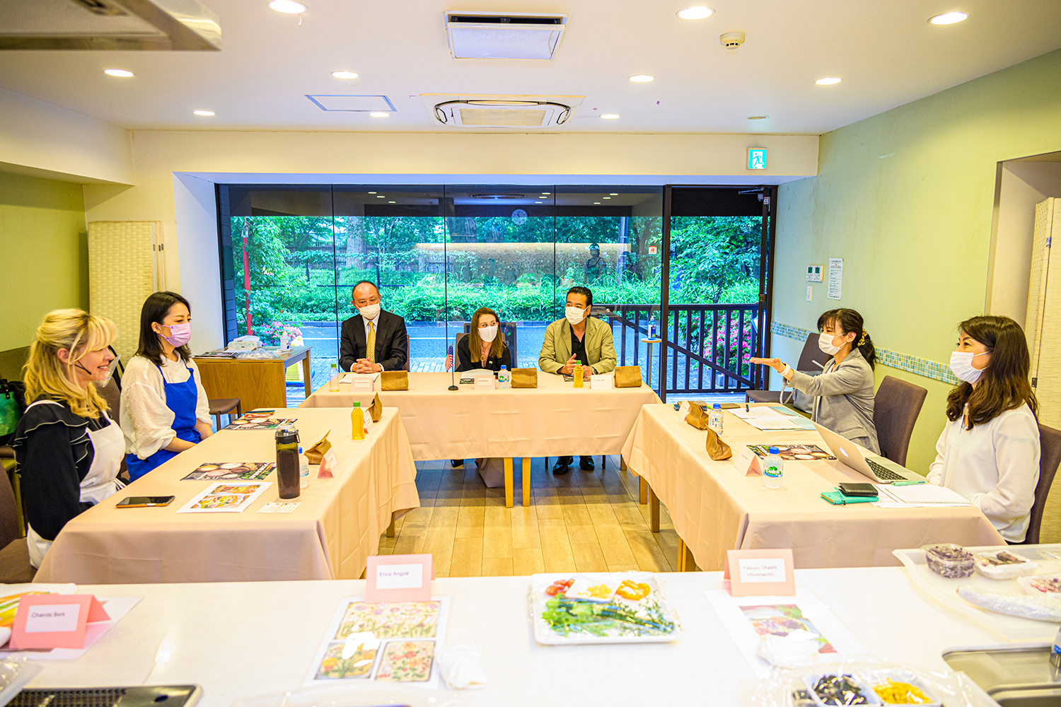 受賞イベントの様子