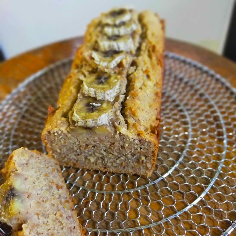 バナナのパウンドケーキ