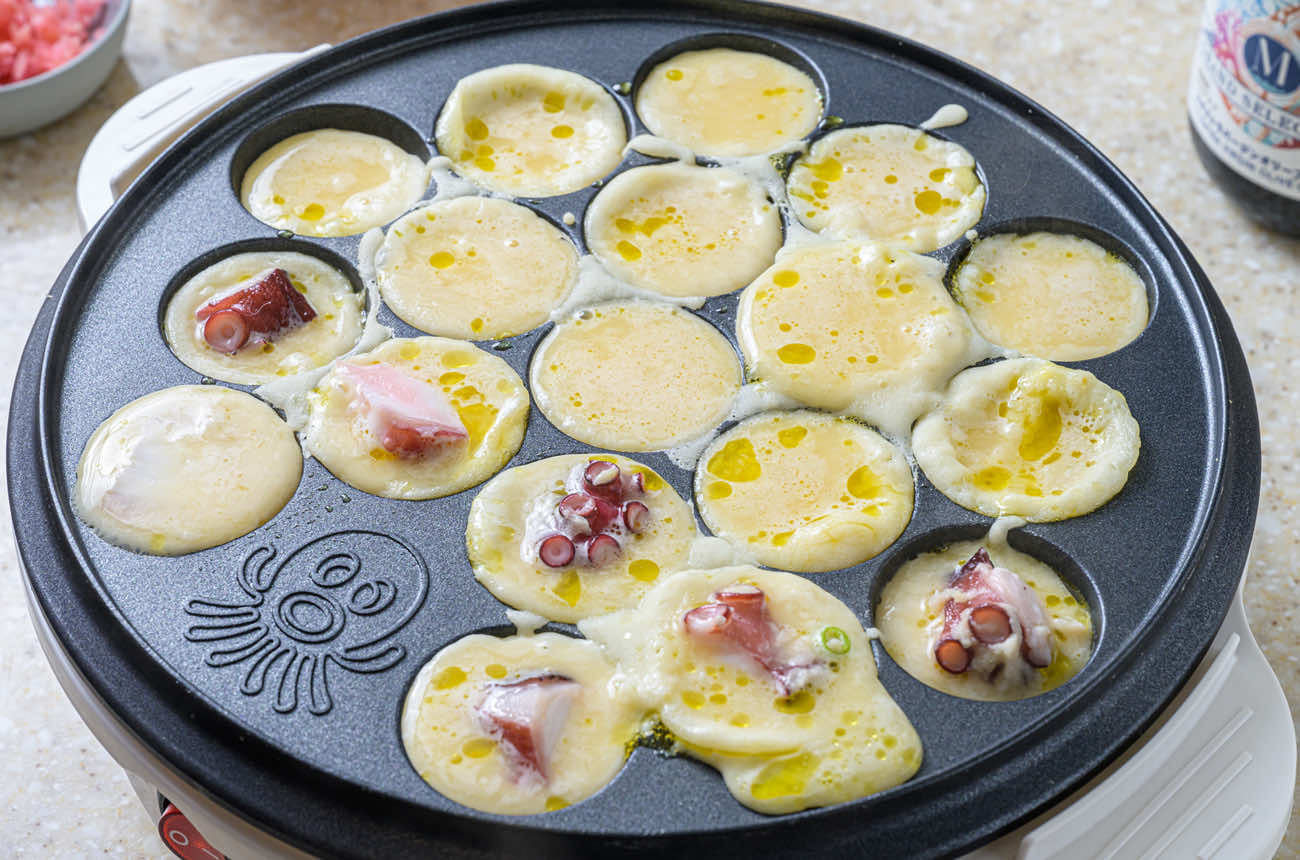 グルテンフリーたこ焼き