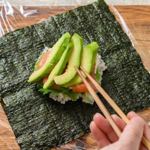ビューティーおにぎらず(Sushi Sandwich)