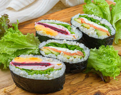 ビューティーおにぎらず（Sushi Sandwich）