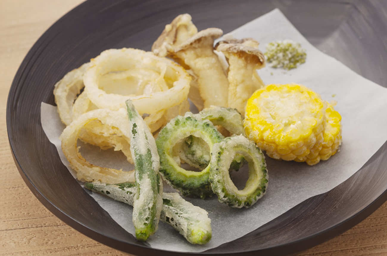 旬野菜の精進揚げ